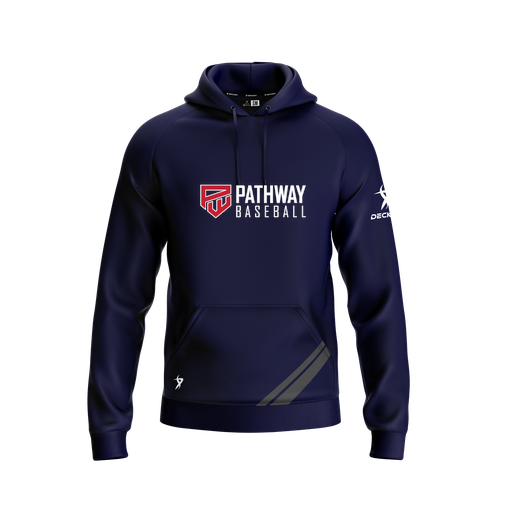 [CUS-DFW-SUHOOD-FLC-LSL-NVY-YXS-LOGO2] Summit Hoodie (Youth XS, Navy, Logo 2)