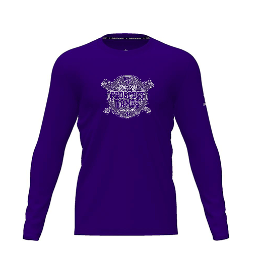 [FTLCDFPP-YXS-LOGO1] Dri Fit Performance T-Shirt (Youth XS, Purple, Logo 1, Long Sleeve)