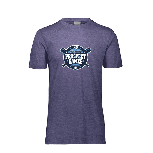[FTSCUBRY-AS-LOGO1] Decker Men's Tri-Blend T-Shirt - Short Sleeve (Adult S, Royal, Logo 1)