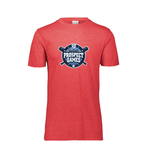 [FTSCUBRD-AS-LOGO1] Decker Men's Tri-Blend T-Shirt - Short Sleeve (Adult S, Red, Logo 1)