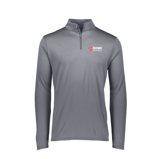 [FTLQFLGY-FAXS-LOGO2] Decker Women's Flex-Lite 1/4 Zip Shirt (Female Adult XS, Gray, Logo 2)
