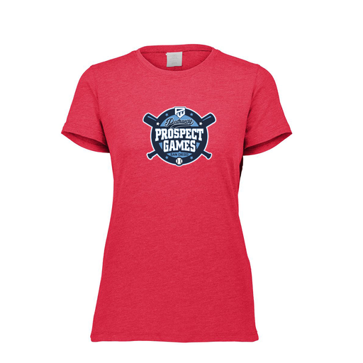 [FTSCUBRD-FAXS-LOGO1] Decker Women's Tri-Blend T-Shirt - Short Sleeve (Female Adult XS, Red, Logo 1)