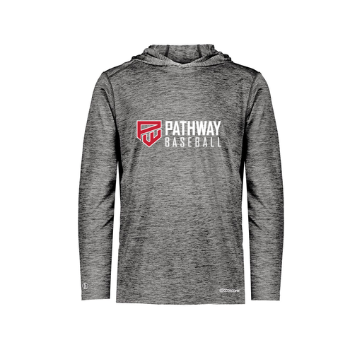 [FOLHCGBK-AS-LOGO2] Decker Men's Charge Hoodie (Adult S, Black, Logo 2)