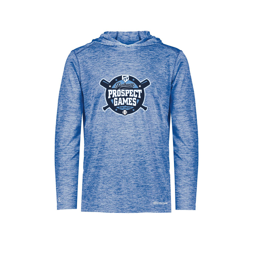 [FOLHCGRY-AS-LOGO1] Decker Men's Charge Hoodie (Adult S, Royal, Logo 1)