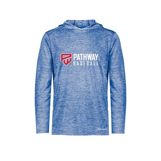 [FOLHCGRY-AS-LOGO2] Decker Men's Charge Hoodie (Adult S, Royal, Logo 2)