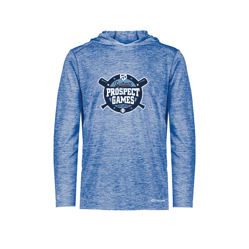 [FOLHCGRY-YS-LOGO1] Decker Youth Charge Hoodie (Youth S, Royal, Logo 1)