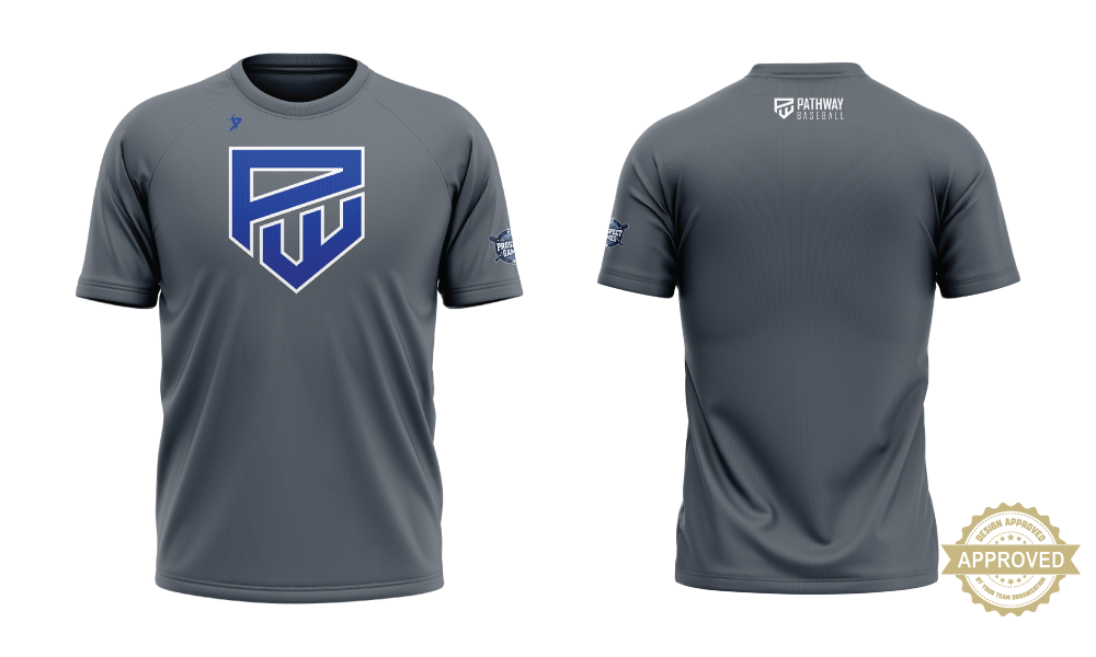Grey Team Short Sleeve Crew