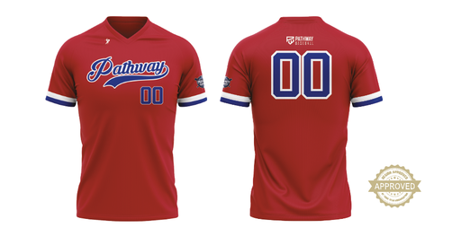 A. Red Team V-Neck Jersey