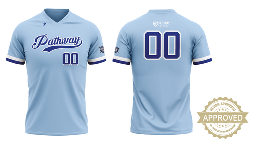 Columbia Blue V-Neck Jersey